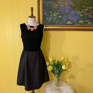 Black Pim + Larkin A-line dress